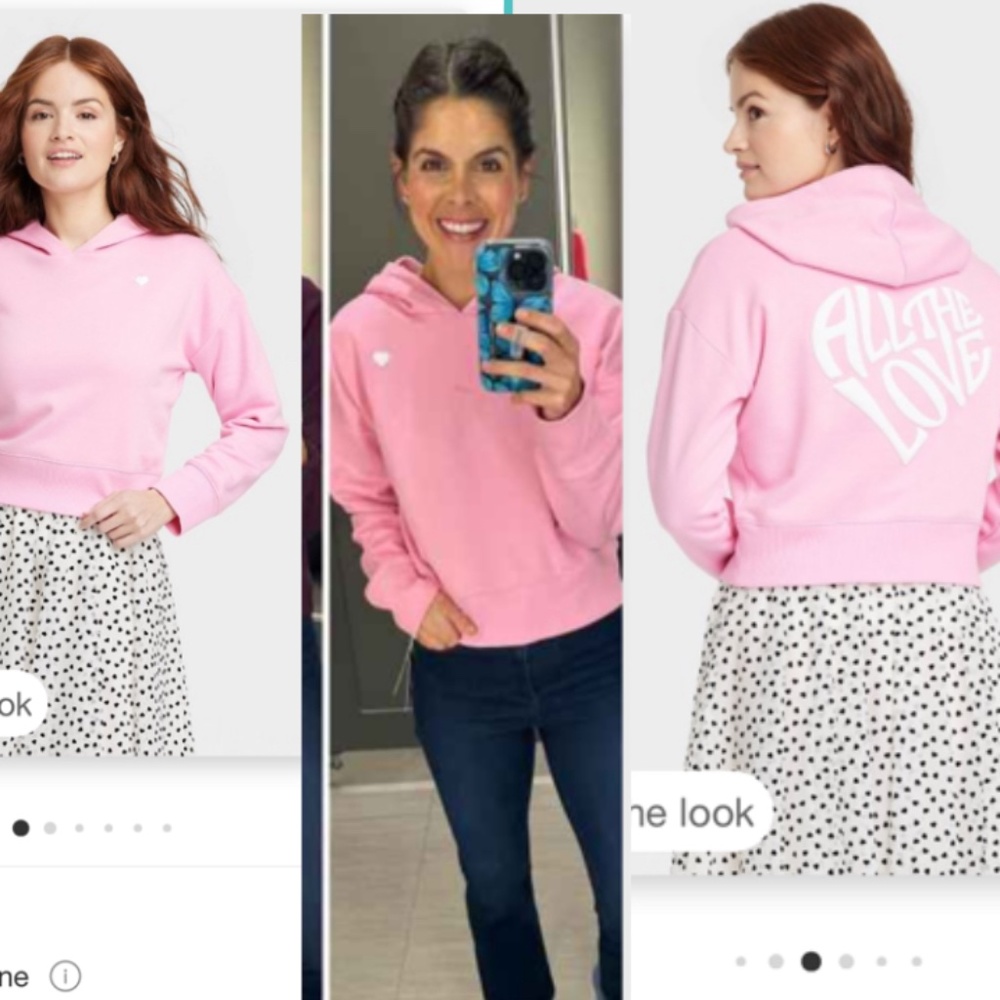 Target Valentine sweatshirt